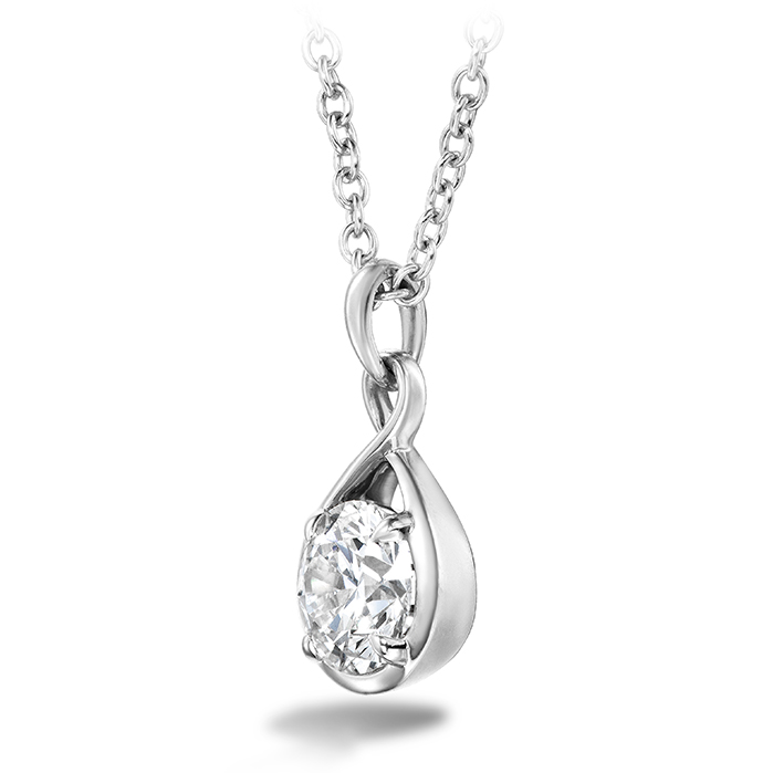 0.34 ctw. Optima Drop Pendant in 18K Rose Gold