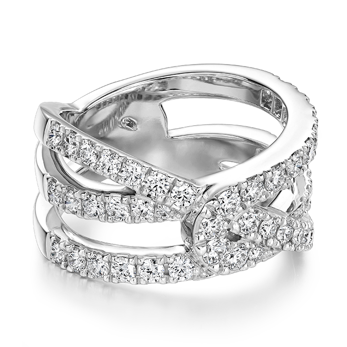 1.34 ctw. Optima Diamond Wrap RingÂ  in 18K Rose Gold