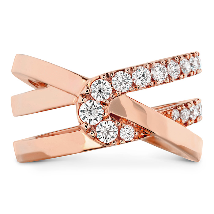 0.65 ctw. Optima Wrap Ring in 18K Rose Gold