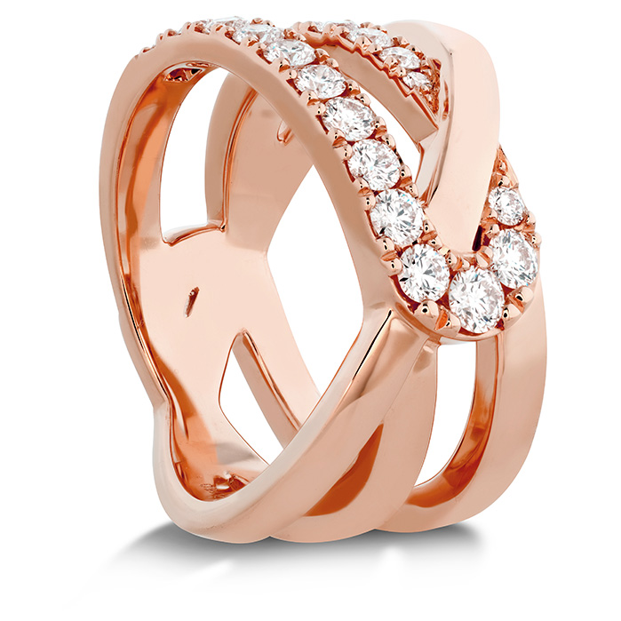 0.65 ctw. Optima Wrap Ring in 18K Rose Gold