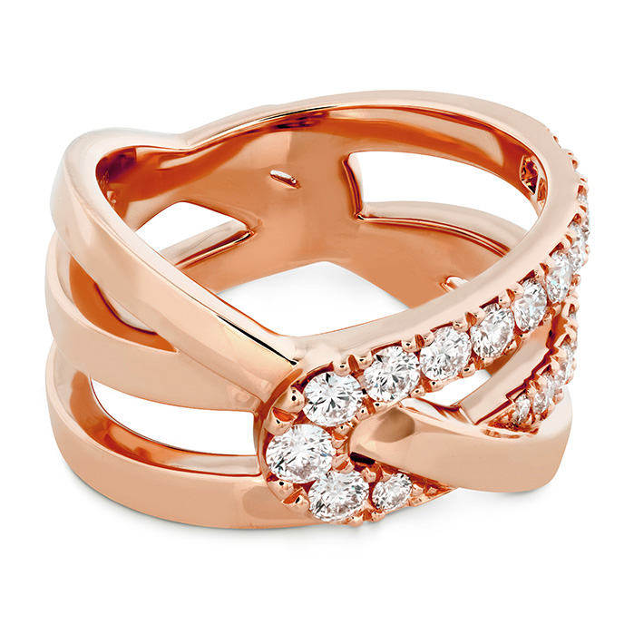 0.65 ctw. Optima Wrap Ring in 18K Rose Gold