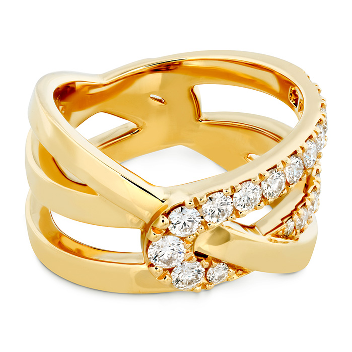 0.65 ctw. Optima Wrap Ring in 18K Yellow Gold
