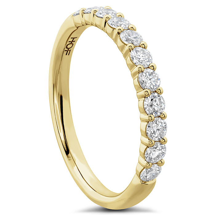 0.5 ctw. Signature 11 Stone Band in 18K Yellow Gold