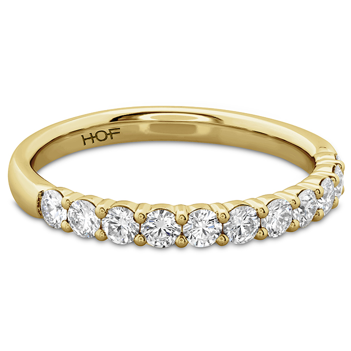 0.5 ctw. Signature 11 Stone Band in 18K Yellow Gold