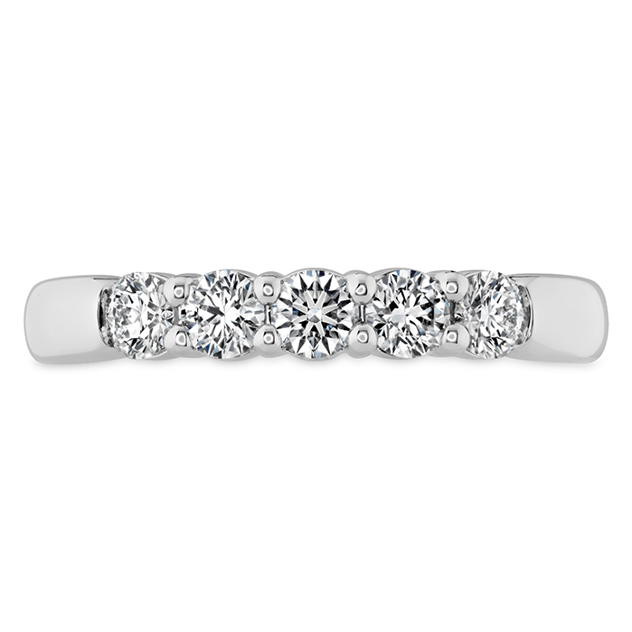 0.5 ctw. Signature 5 Stone Band in 18K White Gold