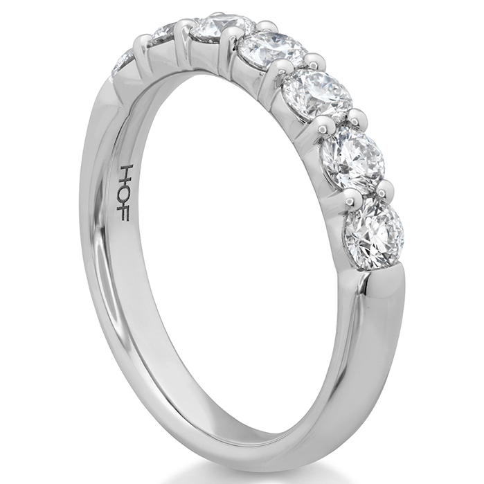 .90 ctw. Signature 7 Stone Band in 18K White Gold