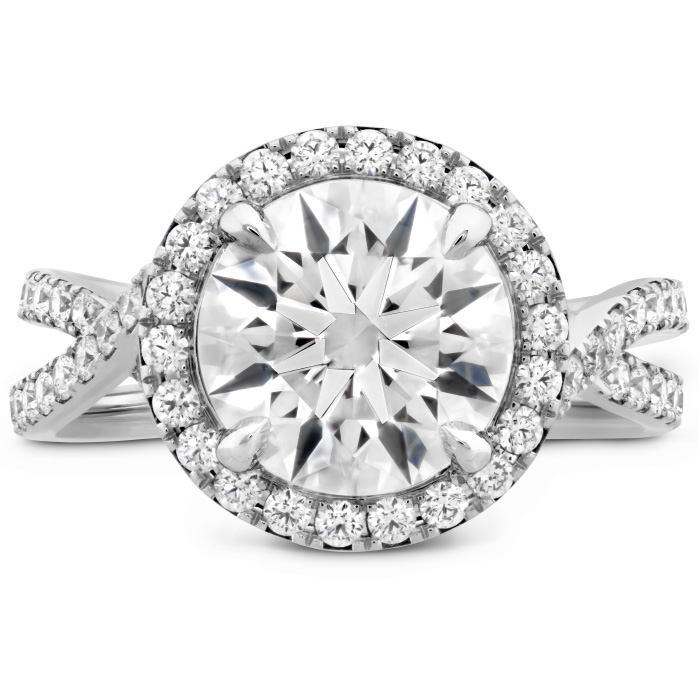 The Stella Diamond Ring in Platinum