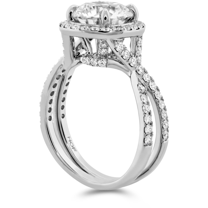 The Stella Diamond Ring in Platinum