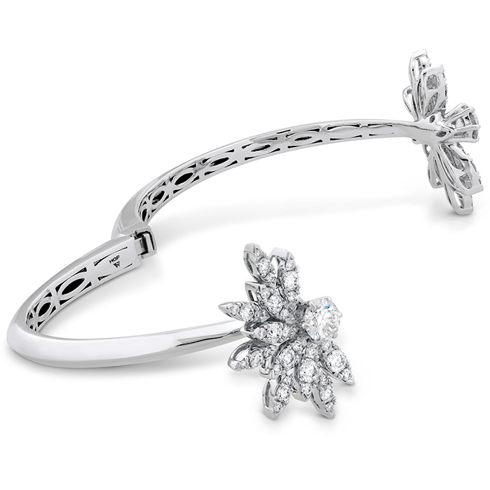 2.5 ctw. White Kites Flight Bangle in 18K White Gold