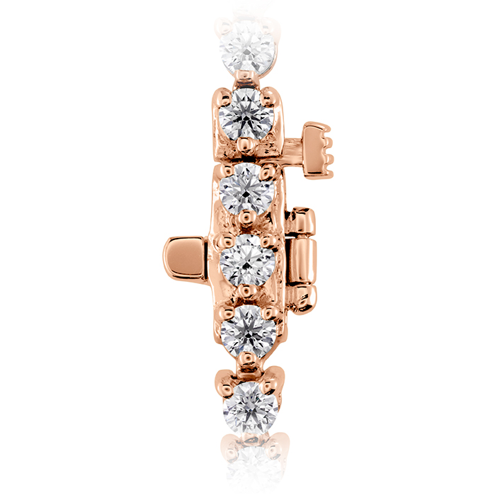 3.25 ctw. Temptation Three-Prong Bracelet in 18K Rose Gold
