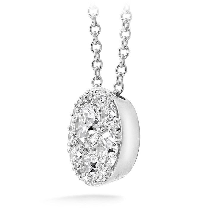 1.53 ctw. Tessa Diamond Circle Pendant in 18K Yellow Gold