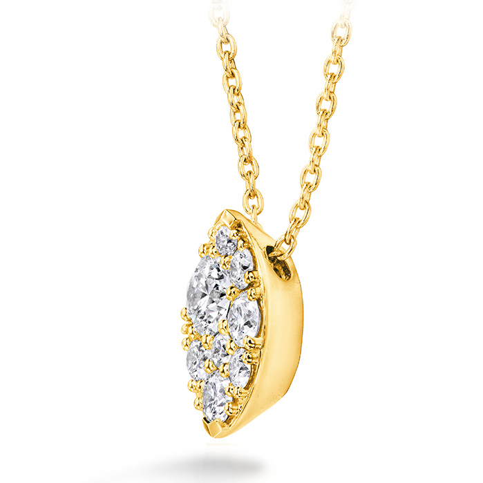 0.25 ctw. Tessa Diamond Navette Pendant in 18K Yellow Gold