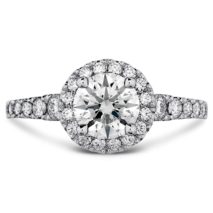 0.55 ctw. Transcend Premier HOF Halo Engagement Ring in Platinum 0.55 ctw. Transcend Premier HOF Halo Engagement Ring in Platinum