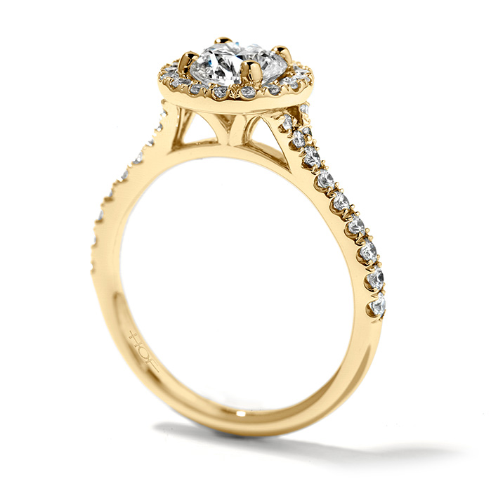 0.4 ctw. Transcend Engagement Ring - Mounting Only in 18K Yellow Gold