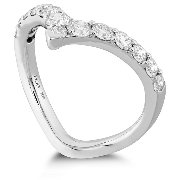 0.78 ctw. Triplicity Single Pointed Ring in 18K Rose Gold