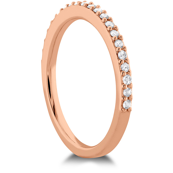 0.15 ctw. Camilla Diamond Band in 18K Rose Gold