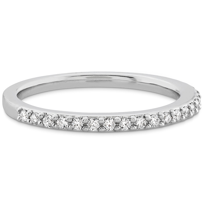 0.15 ctw. Camilla Diamond Band in 18K White Gold
