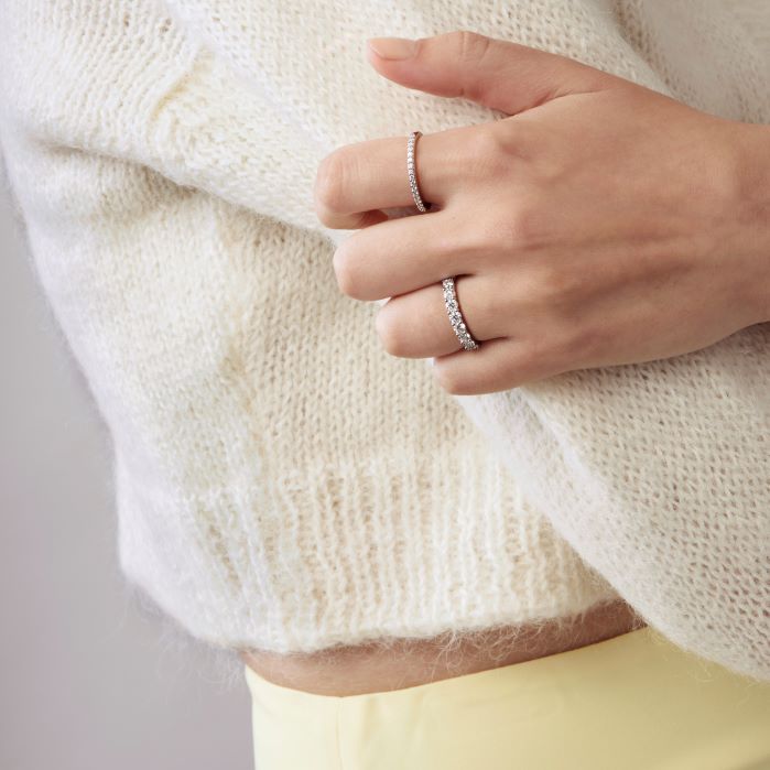 0.15 ctw. Camilla Diamond Band in 18K Yellow Gold