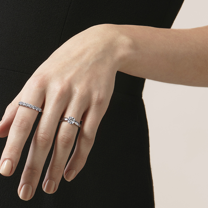 0.3 ctw. Serenity Solitaire Engagement Ring in Platinum