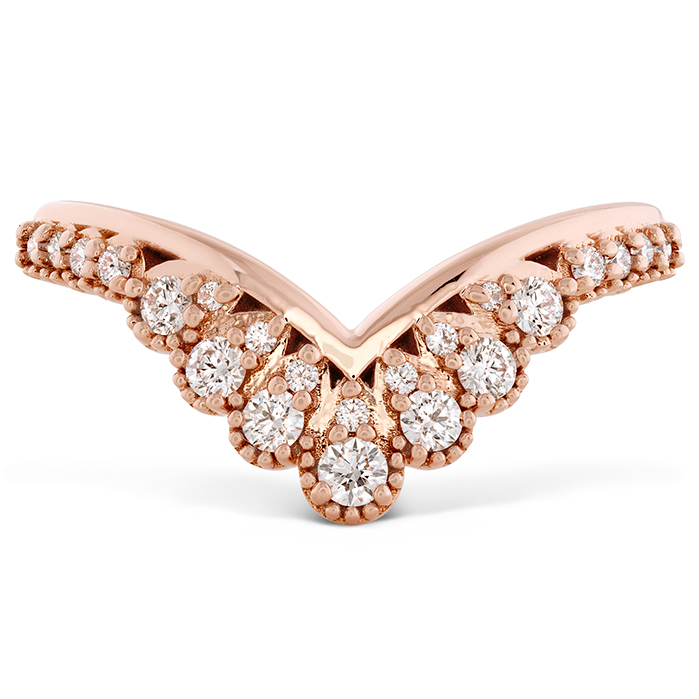 Behati Silhouette Power Band in 18K Rose Gold