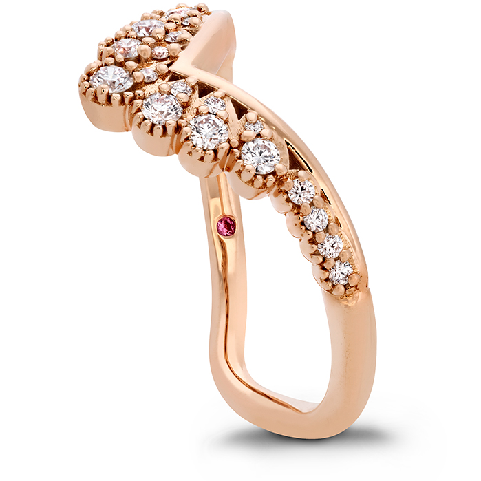 0.2 ctw. Behati Silhouette Power Band in 18K Rose Gold