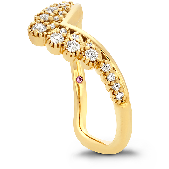 0.2 ctw. Behati Silhouette Power Band in 18K Yellow Gold