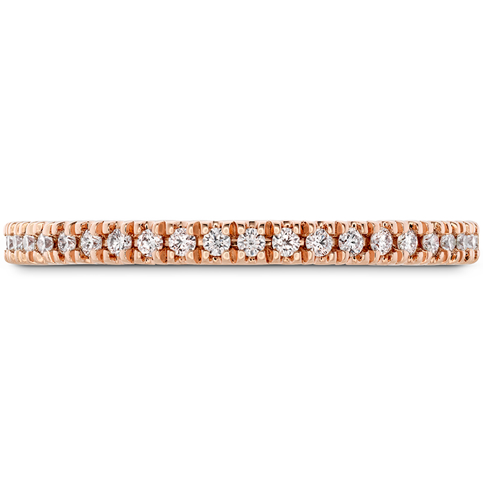 0.15 ctw. Sloane Wedding Band in 18K Rose Gold