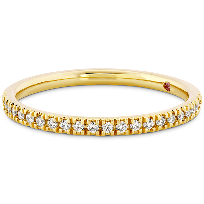 0.15 ctw. Sloane Wedding Band in 18K Yellow Gold