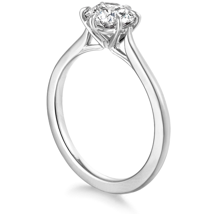 0.3 ctw. Camilla 6 Prong Engagement Ring in Platinum