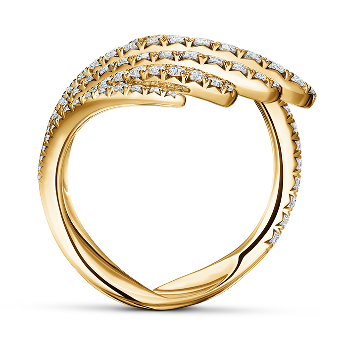 0.9 ctw. Vela Cocktail Ring in 18K Yellow Gold
