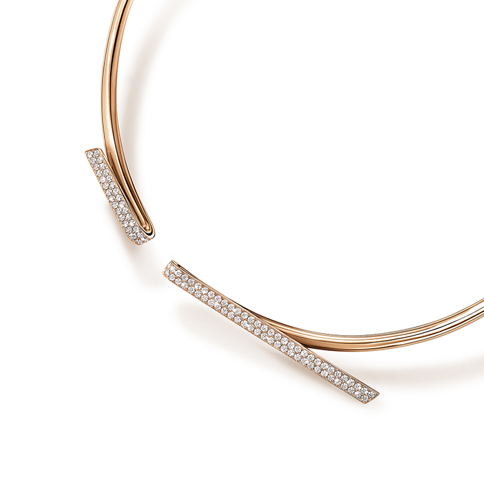 1.9 ctw. INSIDE/OUT Diamond Flip Choker in 18K Rose Gold