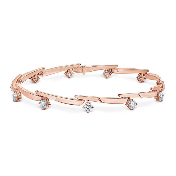 1.3 ctw. Vela Crossover Bracelet in 18K Rose Gold