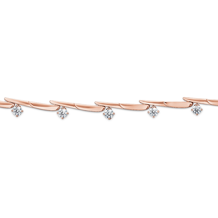 1.3 ctw. Vela Crossover Bracelet in 18K Rose Gold