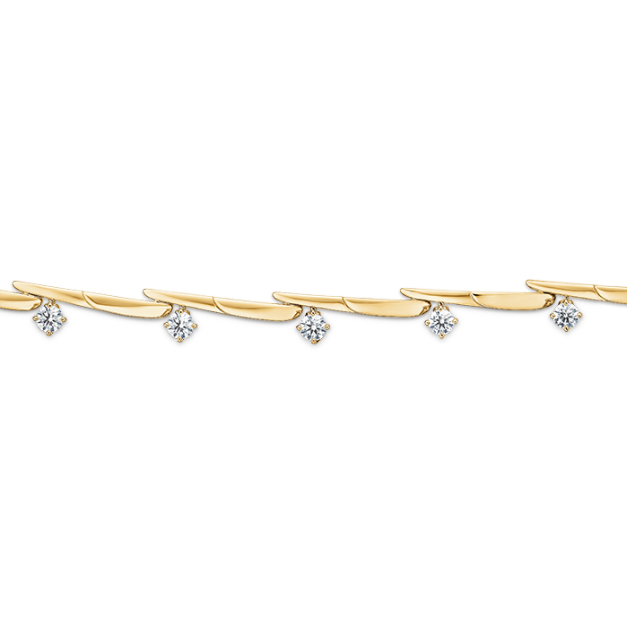 1.3 ctw. Vela Crossover Bracelet in 18K Yellow Gold