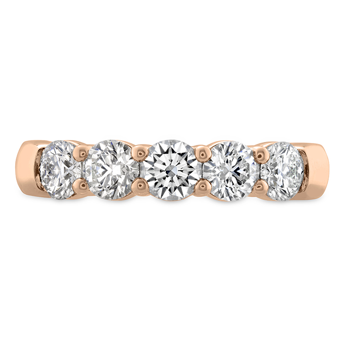 0.2 ctw. Signature 5-Stone Band in 18K Rose Gold