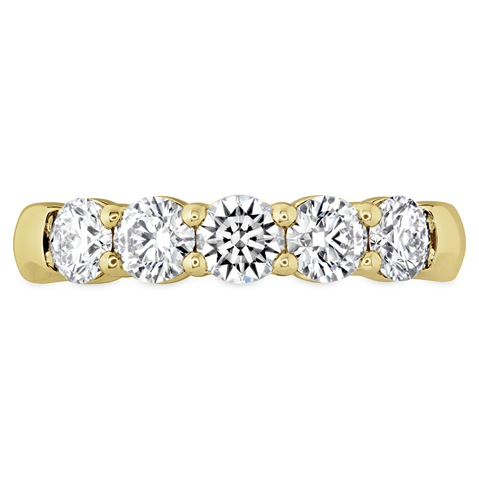 1 ctw. Signature 5-Stone Band in 18K Yellow Gold
