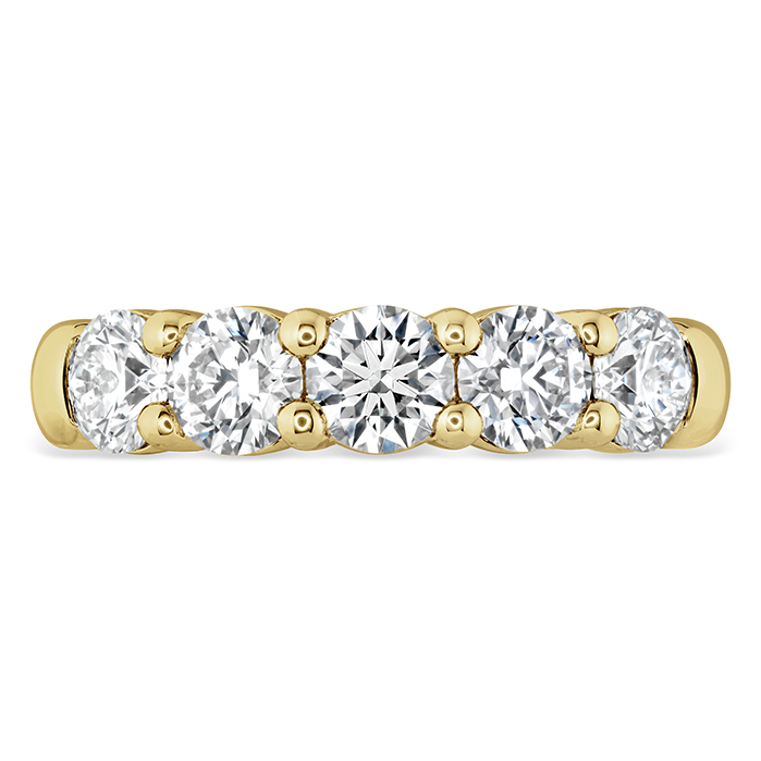 1.5 ctw. Signature 5-Stone Band in 18K Yellow Gold