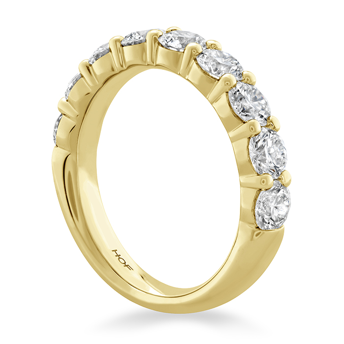 0.9 ctw. Signature 9-Stone Band in 18K Yellow Gold