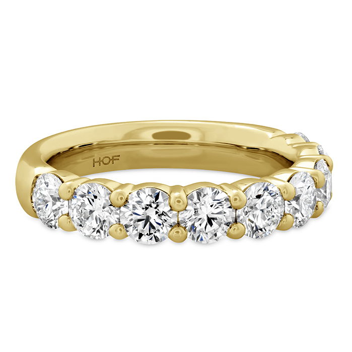 0.9 ctw. Signature 9-Stone Band in 18K Yellow Gold