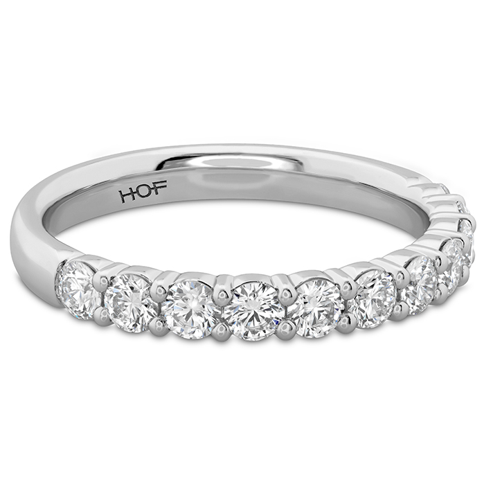 0.75 ctw. Signature 11-Stone Band in 18K White Gold