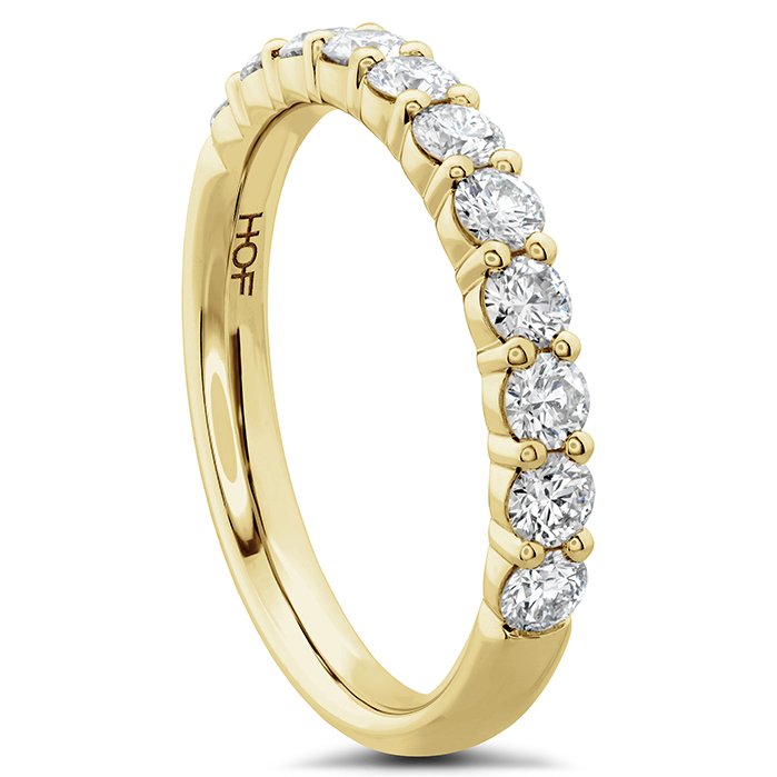 0.75 ctw. Signature 11-Stone Band in 18K Yellow Gold