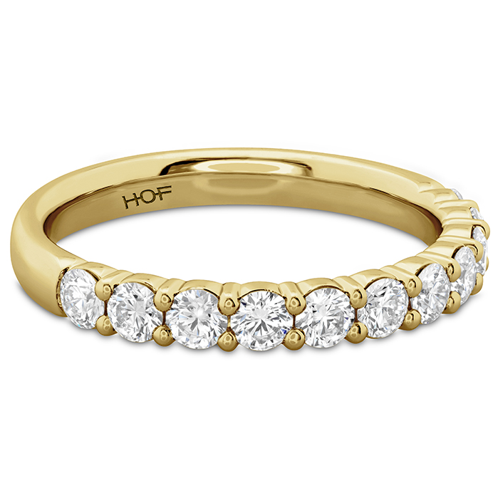 0.75 ctw. Signature 11-Stone Band in 18K Yellow Gold