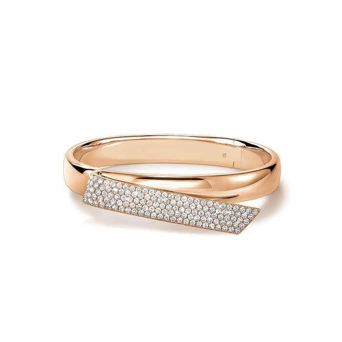 2.65 ctw. INSIDE/OUT Diamond Flip Bangle in 18K Rose Gold