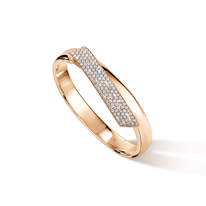 2.65 ctw. INSIDE/OUT Diamond Flip Bangle in 18K Rose Gold