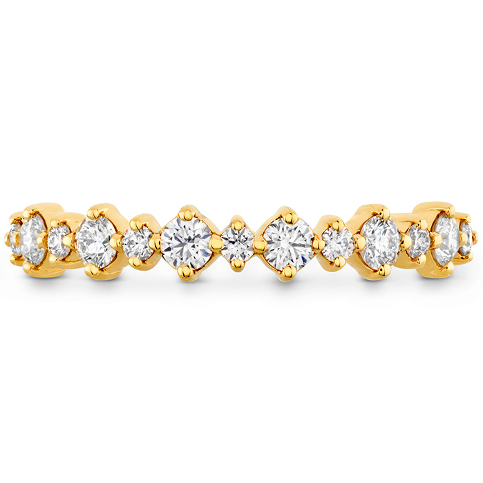 0.3 ctw. Gracious Classic Diamond Band in 18K Yellow Gold
