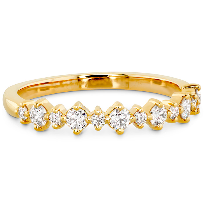 0.3 ctw. Gracious Classic Diamond Band in 18K Yellow Gold