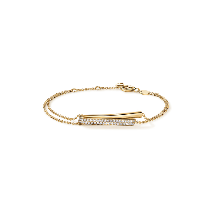 INSIDE/OUT Diamond Flip Bracelet in 18K Yellow Gold
