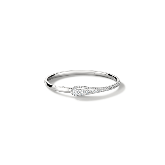 2.85 ctw. Evermore Diamond Bangle in 18K White Gold