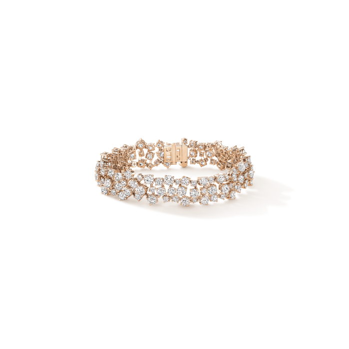 16.4 ctw. Starlight Diamond Bracelet in 18K Rose Gold