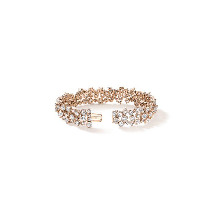 16.4 ctw. Starlight Diamond Bracelet in 18K Rose Gold